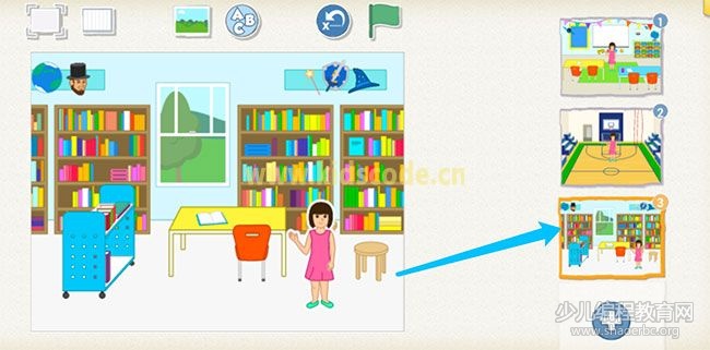 scratchjr圖文教程：第三章我的故事【第二節(jié)】
